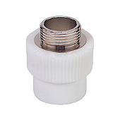 Муфта комб НР 20х3/4" PPR Муфта комб НР 20х3/4" PPR