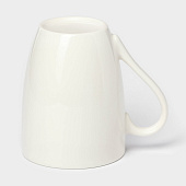 Кружка фарфоровая White Label, 350 мл, белый 9408747 Кружка фарфоровая White Label, 350 мл, белый 9408747