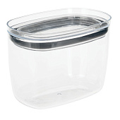 Емкость д/сыпучих 0,8л "Шайн" 95х150х110мм, Графитовый М1300 Емкость д/сыпучих 0,8л "Шайн" 95х150х110мм, Графитовый М1300