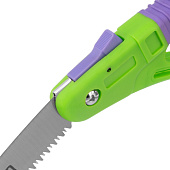  Пила садовая складная 175мм, пластиковая обрезиненная рукоятка, защитная кулиса Palisad 60411 