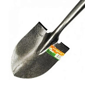  Лопата штыковая ЛД рельс.сталь Урожайная сотка дамская с ребр.жест с краш дер/чер S518-13 Э0637ф 