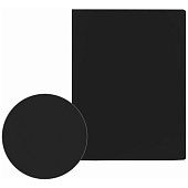  Папка на 2 кольцах STAFF, 21 мм, черная, до 170 листов, 0,5 мм, 225717 