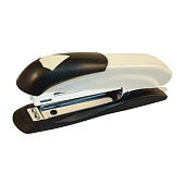  Степлер №10 12 л Attomex, серо-черный, металл, со встроенным антистеплером, 4142373 