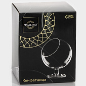 Конфетница на ножке Magistro «Орбита» 500 мл 12,5?16,5 см 6919858 Конфетница на ножке Magistro «Орбита» 500 мл 12,5?16,5 см 6919858