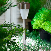  Фонарь садовый 35х5.5см LED на солнечной батарее, холодный белый арт.MASP8246 Код258527 