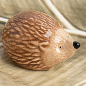 Блюдо Autumn forest 20х17 см, зеленое, Еж на листе ANLAF-FDWS-031224-13 Блюдо Autumn forest 20х17 см, зеленое, Еж на листе ANLAF-FDWS-031224-13