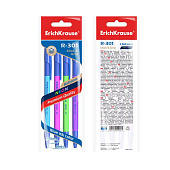 Набор ручек шариковых 4 шт Erich Krause R-301 Neon Stick&Grip 0.7 син 42023 (пакет) 42023 2498309 Набор ручек шариковых 4 шт Erich Krause R-301 Neon Stick&Grip 0.7 син 42023 (пакет) 42023 2498309