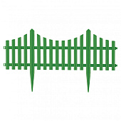  Забор декоративный "Гибкий", 24х300 см, зеленый, 65017 