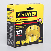 Коронка 127мм биметал.универсал./STAYER "PROFESSIONAL Коронка 127мм биметал.универсал./STAYER "PROFESSIONAL