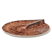 Блюдо для подачи Magistro Wood, 27.8х27.5х3 см, 10663056