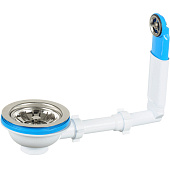 Перелив для мойки Ани 3 1/2" с вертик выпуском N 320 Перелив для мойки Ани 3 1/2" с вертик выпуском N 320