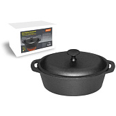 Казан-кастрюля 4,5 л чугун 980003-KB-28 Казан-кастрюля 4,5 л чугун 980003-KB-28