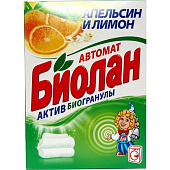  Стиральный порошок универсальный БИОЛАН Автомат Апельсин Лимон  350гр/Казан/24 