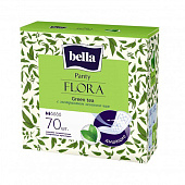  Гигиенические прокладки Bella Panty FLORA Green tea 70шт Арт. BE-021-RZ70-007 