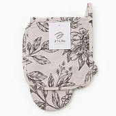  Кухонный набор 2 предмета   Этель Black flowers 10283369 