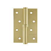  Петля унив.стальн.4"- 100х70х2,5 4ВВ FHP ЭКО МАТ.ЛАТУНЬ/ЗОЛОТО Нора-М 