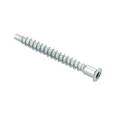 Стяжка шурупная 6,3x50 HEX белый цинк 15 шт Стяжка шурупная 6,3x50 HEX белый цинк 15 шт