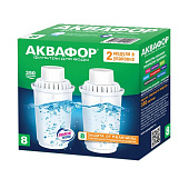 Комплект картриджей АКВАФОР В8, обезжелезивающий, 2 штуки Комплект картриджей АКВАФОР В8, обезжелезивающий, 2 штуки