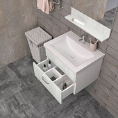 Тумба Aura 60 с раковиной Como 60 подвесная Белый/Сосна Винтерберг Aur.01.60/1WSV Encanto Тумба Aura 60 с раковиной Como 60 подвесная Белый/Сосна Винтерберг Aur.01.60/1WSV Encanto