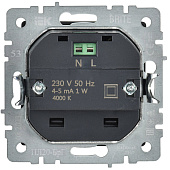 Подсветка LED для ступеней встраиваем BRITE 1Вт графит (70,8х70,8) /IEK Подсветка LED для ступеней встраиваем BRITE 1Вт графит (70,8х70,8) /IEK