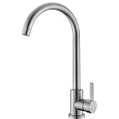  Смеситель для кухни высокий излив нерж K 55 