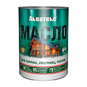 Акватекс масло для террас, лестниц, полов 0,75 л орех Акватекс масло для террас, лестниц, полов 0,75 л орех