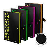  Папка на кнопке  4 отд. А4 400мкм ErichKrause Matt Accent пластик, с перфорацией, ассорти (4/64) /61210/ 