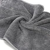 Полотенце 70х140 махровое DAMASK хлопок серый Полотенце 70х140 махровое DAMASK хлопок серый
