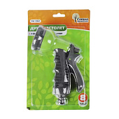 Душ-пистолет 8-ми функц с фиксатором под коннектор Урожайная сотка прорезиненный (YM7202) Р0126 Душ-пистолет 8-ми функц с фиксатором под коннектор Урожайная сотка прорезиненный (YM7202) Р0126