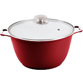  Кастрюля Kukmara 6,0 л бордо к62б 
