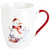Кружка "Снеговик" v=340 мл 1620137-2 Кружка "Снеговик" v=340 мл 1620137-2