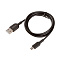  Кабель USB - microUSB 10W 2A SKYWAY черный в пакете 1м 