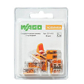  Клемма универс. компактная 2-х проводная 221-412 (6 шт) WAGO 