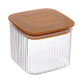 Банка для хранения "BAMBOO" 500мл квадратная 582-262 Банка для хранения "BAMBOO" 500мл квадратная 582-262