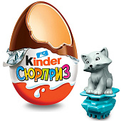  Киндер сюрприз шоколадное яйцо 20г (36) М 