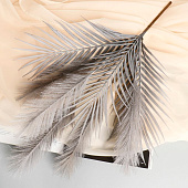  Декор «Перо и пальма», h=72 см, серый 7510199 