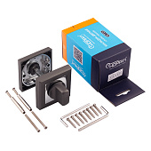  Накладка фиксатор квадрат Нора-М НФ-К, графит 