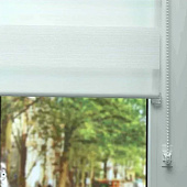  Рулонная штора День-ночь Белый  52х160 