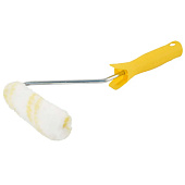  Мини-валик в сборе Эмали 110мм, полиамид, ворс 12мм, АКОР 